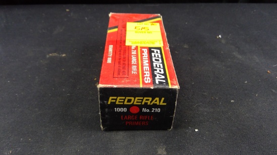 ~1000 Federal #210 Large Rifle Primers