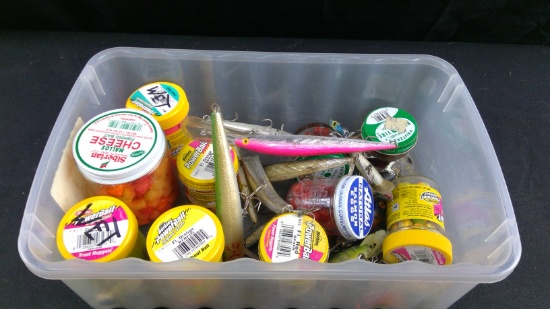 Small Tote of Baita & Lures