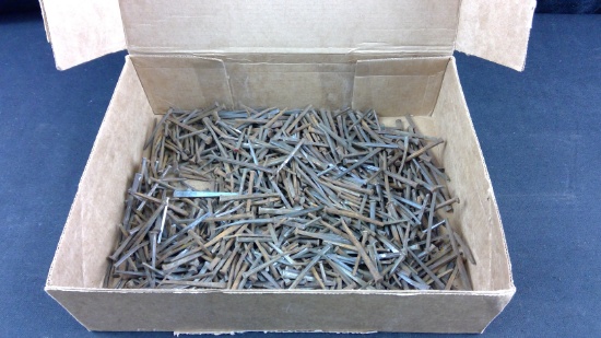 4Lbs of Square Nails, over 300 nails in total