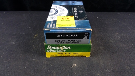 40 Mixed .300WinMag 150/180gr Soft Point