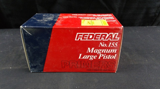 Approx. 900 Federal #155 Magnum Large Pistol Primers