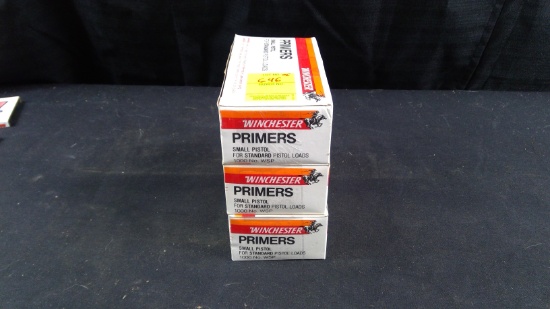 Approx. 3000 Winchester Small Pistol Primers