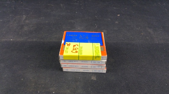 400 Herters #120 Large Rifle Primers