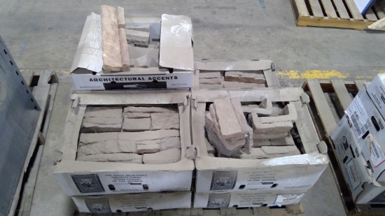 Pallet of Stone Fascia, 7 Boxes