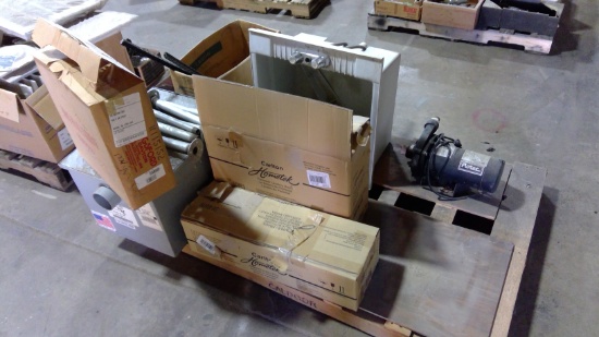 Pallet of Assorted Washroom Accessories'
