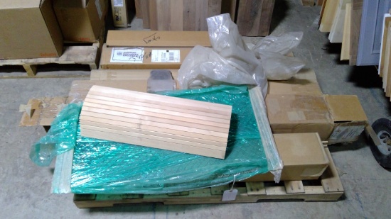 Pallet of Assorted Tambour Door sections