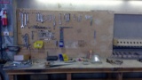 Wall of Assorted Hand Tools