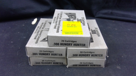 100 Hungry Hunter .308win