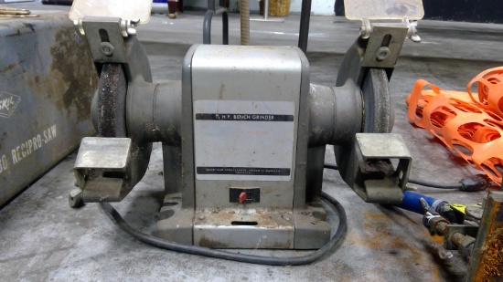 ½hp Bench Grinder with Light