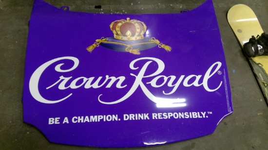 Crown Royal Nascar hood