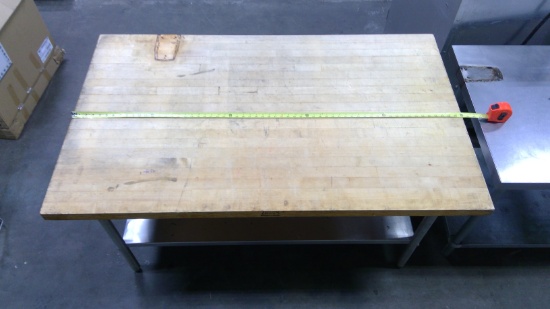 5ft x 3ft Butcher Table