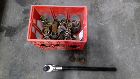 Crate of ¾ & 1in Drive Sockets