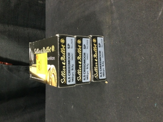 60 Rounds Of 6.5 Creedmoor 140gr SP