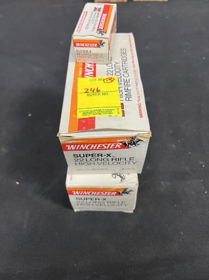 1013 Rounds Of 22lr