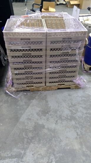 Pallet of Restruant Style Wash Racks