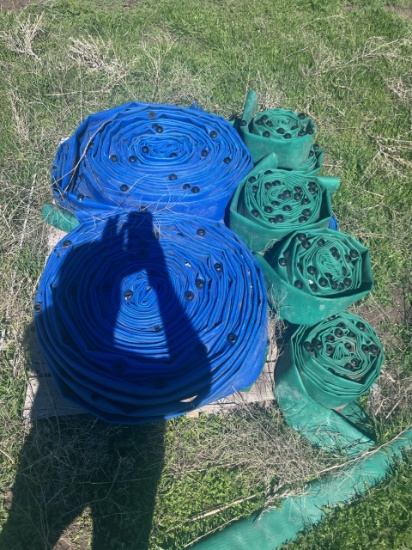 Pallet of irrigation hose