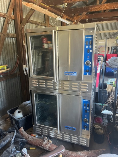 Imperial gas double oven