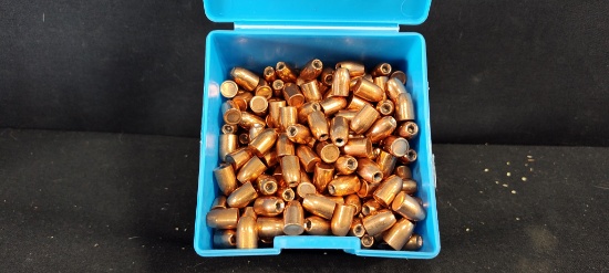 Approximately 7lbs .38cal JHP Projectiles