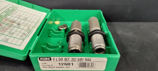 RCBS 12601 FL 2-Die Set with Shell Holder, .257WbyMag