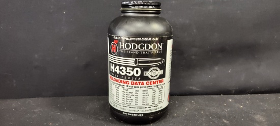 1 Bottle of Hodgdon H4350 Powder