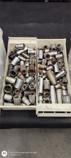 Lot of Assorted Sockets and Drivers