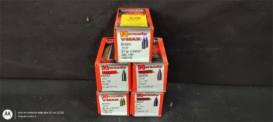Approx 450 Hornady.243cal 87gr Bullets
