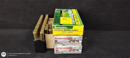 86rds .270win Reloads, FOR COMPONENTS ONLY