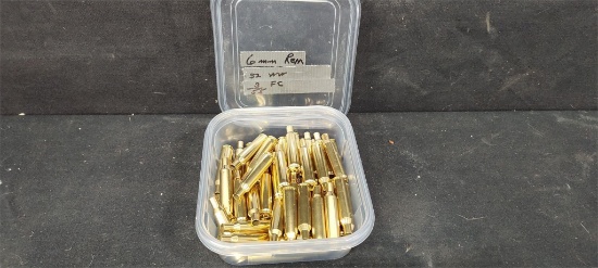 Approximately 90 6mm Rem Brass