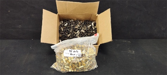 1200+ .45ACP Brass