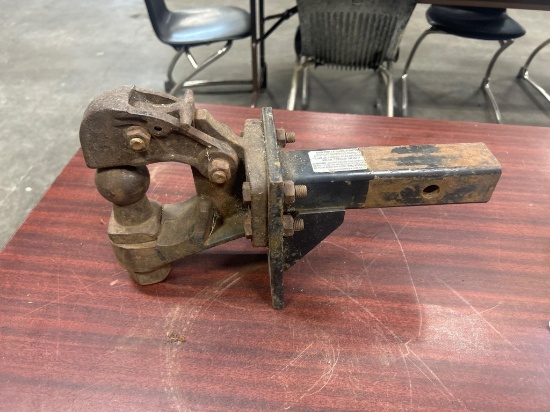 PINTLE HOOK HITCH W BALL