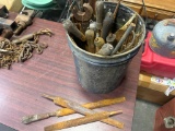 BUCKET OF RASPS AND FILES