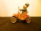 Yonezawa Tin Litho Windup Toy ‰ûïgrandpa‰ûªs New Car‰û