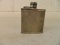 Art Deco Faceted Gentleman's Silver Pocket Flask