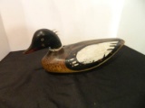 Carved Teal Decoy