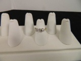 Very Fine Ladies' Diamond Trinity Ring