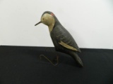 Folksy Carved Woodpecker