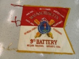 Battle Flag Of 9th Massachusetts Battery