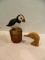 Decoy - Carved Purffin and Decoy Head