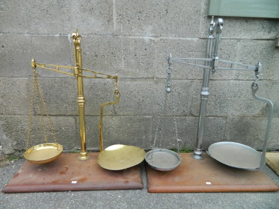 Three English Balance Scales