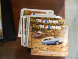 Automobile Brochures and Catalogs