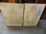 Matisse and Kokoschuka Framed Posters