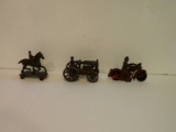 Three Cast Iron Toys