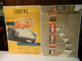 Six 1950's Porsche Posters