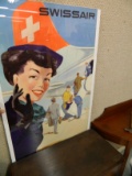 Swiss Air Travel Poster