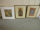 Two Chinese and One Japanese Prints