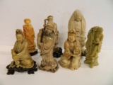 7 Soapstone Figures