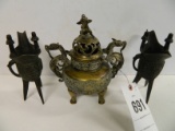 Chinese Bronze Wine Vessels