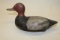 Early Red Hen Wooden Decoy