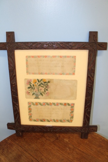 1817 Framed Letters