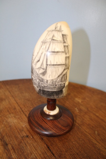 Scrimshaw Tooth